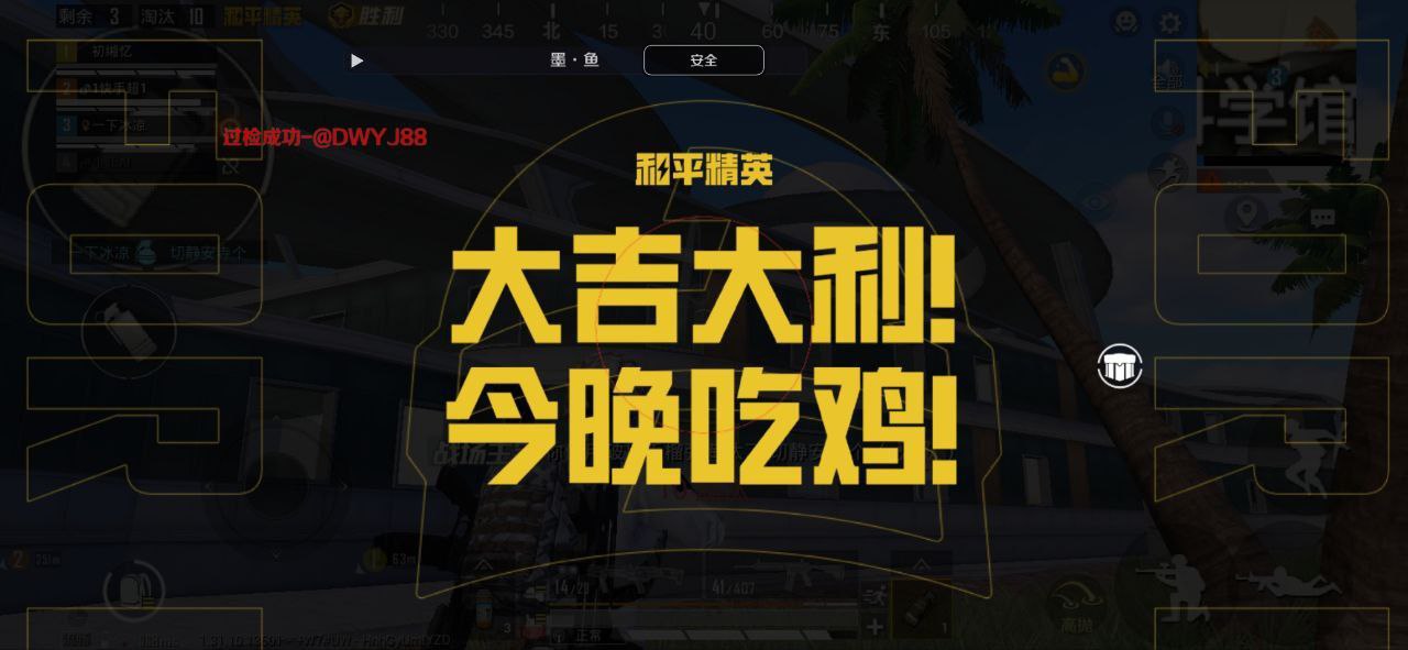 和平精英98k耀虎外挂